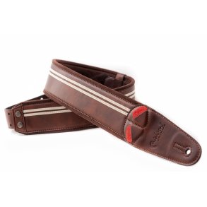 RightOn! Guitar Strap Race-60 Brown